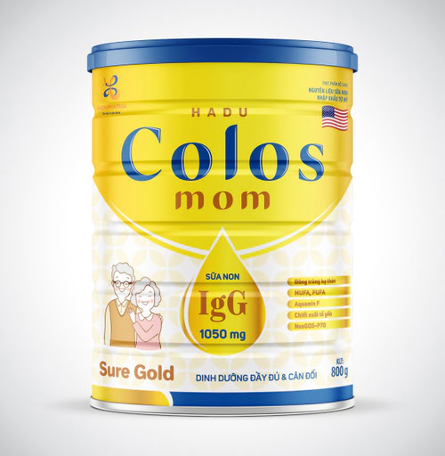 Sữa non phục hồi Colosmom Sure Gold 800g